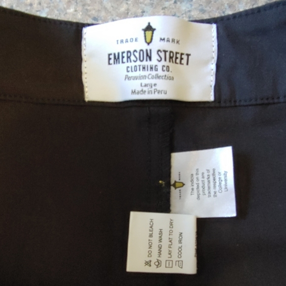 Mizzou Tiger College Women's Black Shorts Size L - Picture 2 of 4